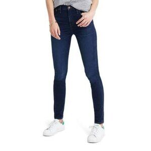 Madewell High Rise Jeans Skinny Hi Stretch 24T Tall